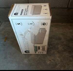 Architectural Mailboxes Windsor White Plastic Wall Mount Mailbox